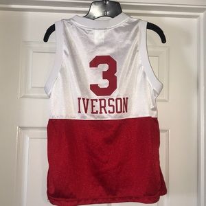allen iverson kids jersey